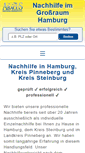 Mobile Screenshot of nachhilfe-hh.de